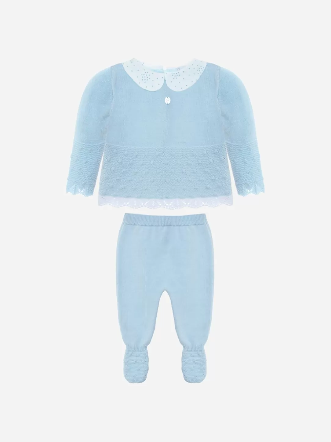 Baby Patachou Baby Boy Blue Knit Set