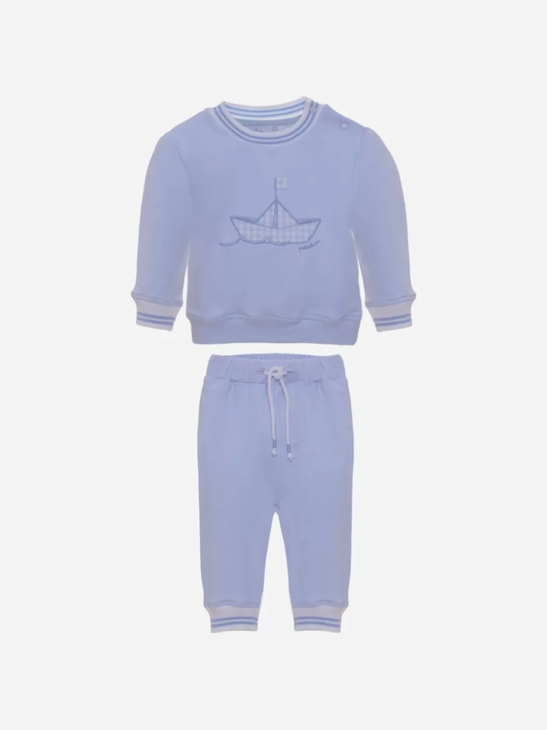 Baby Patachou Baby Boy'S Blue Tracksuit