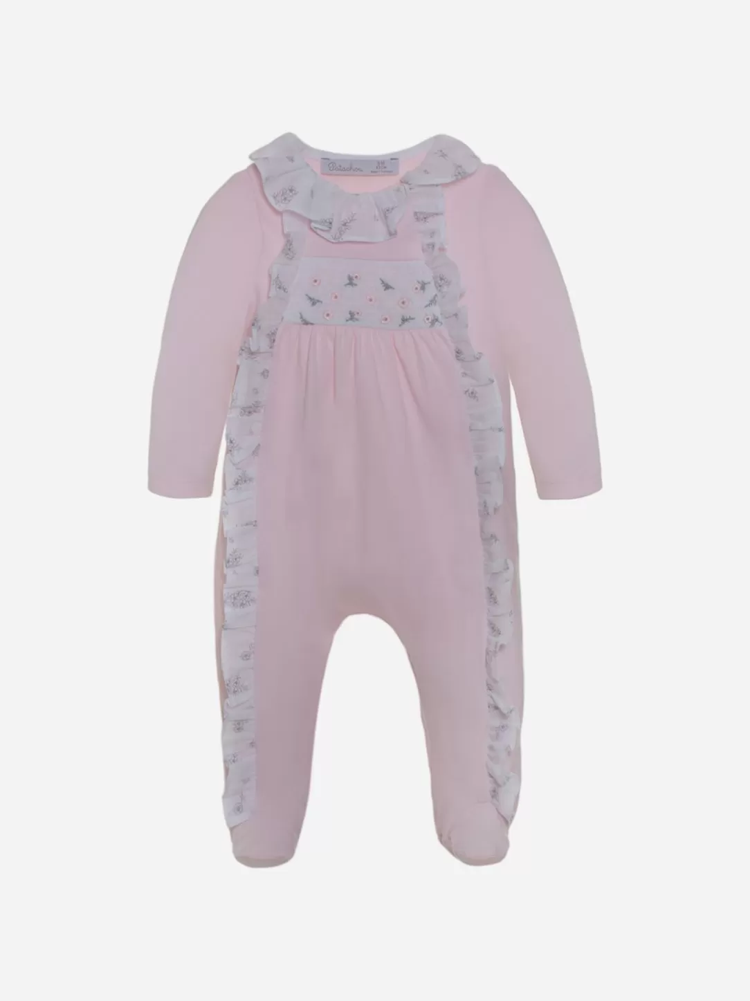 Baby Patachou Baby Girl Pink Babygrow