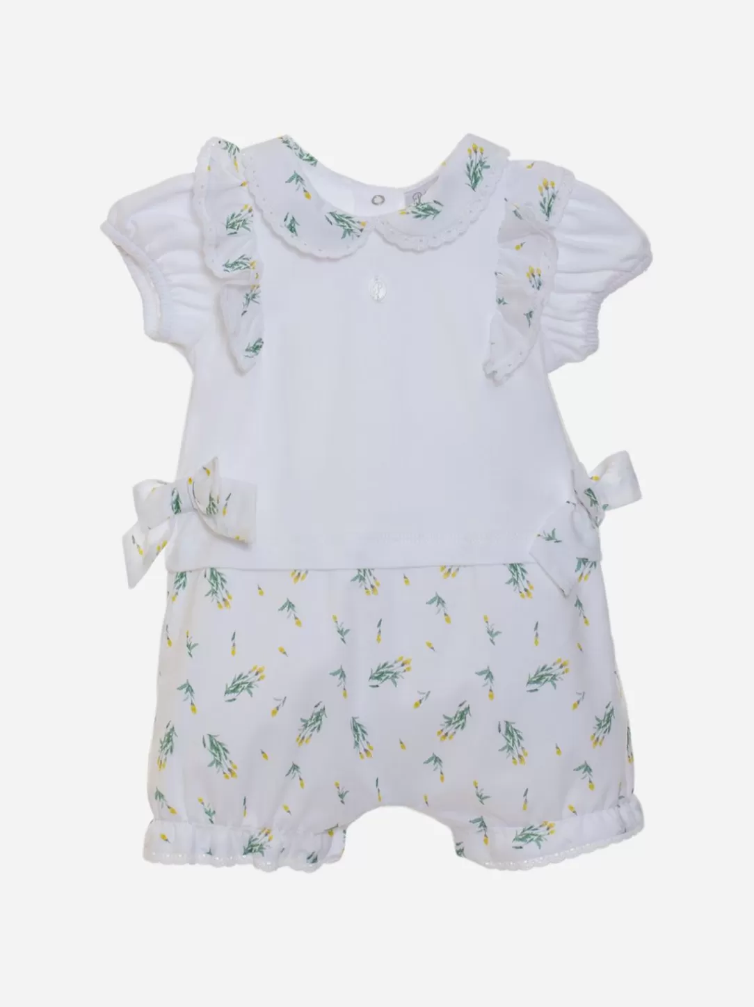 Baby Patachou Baby Girl Romper With Exclusive Print