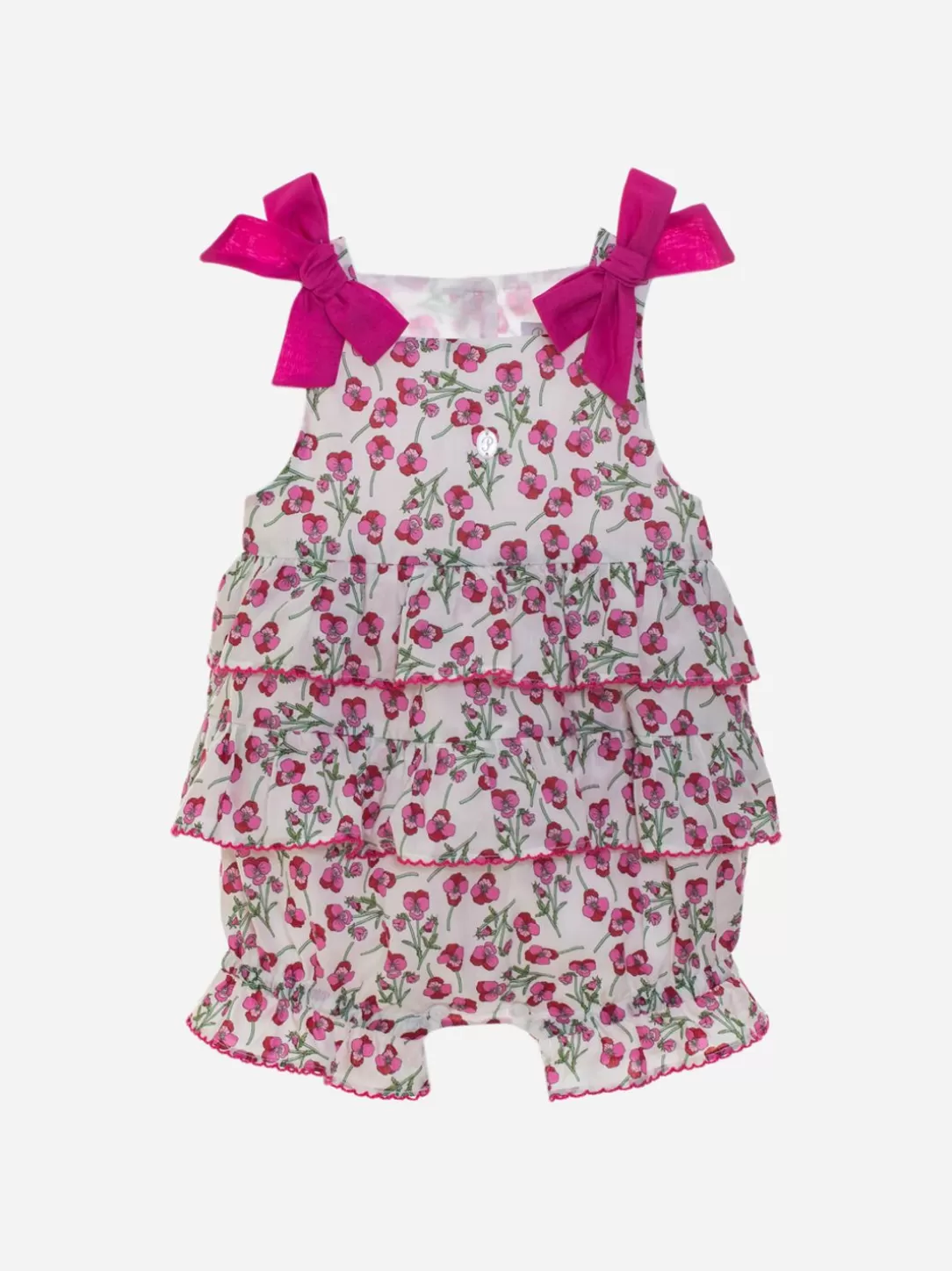 Baby Patachou Baby Girl Romper With Exclusive Print