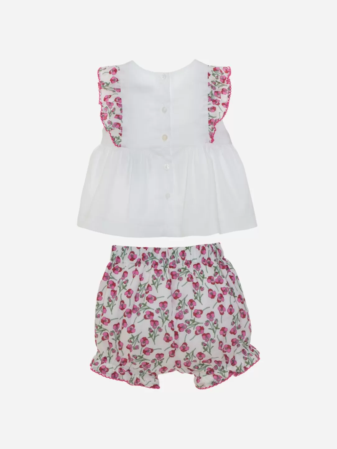 Baby Patachou Baby Girl Set With Exclusive Liberty London Print