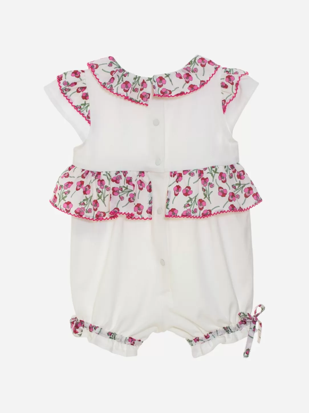 Baby Patachou Baby Girl'S Romper With Exclusive Liberty London Print