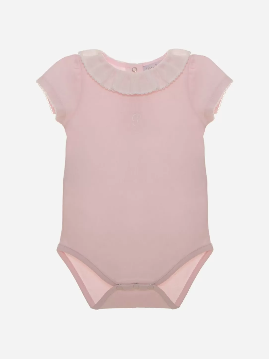 Baby Patachou Basic Pink Jersey Bodysuit