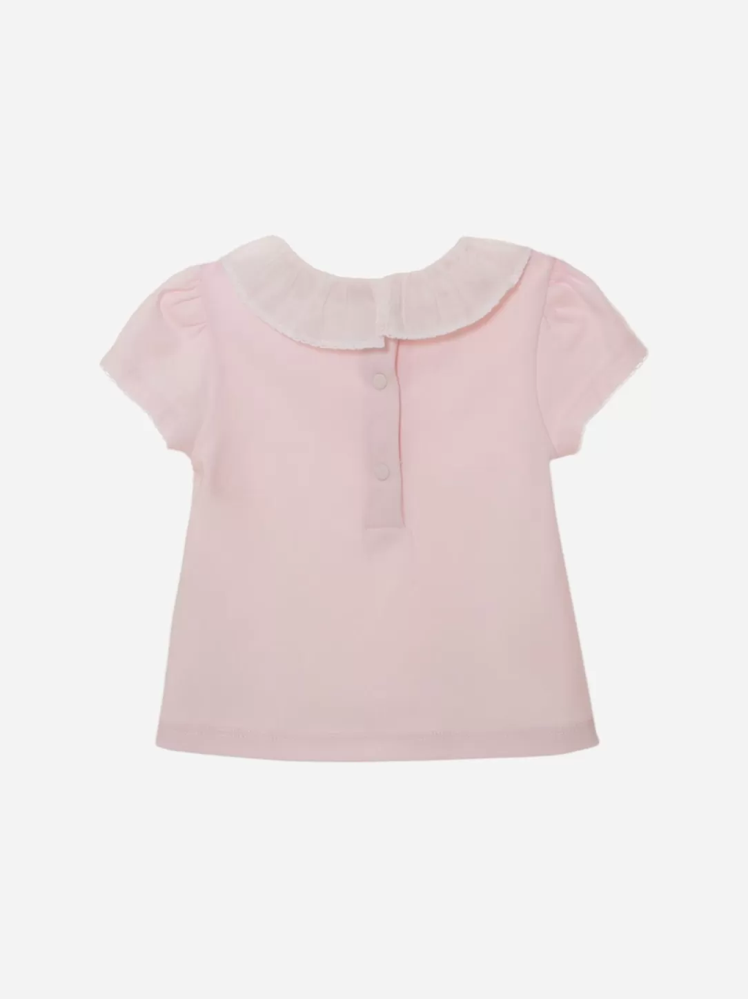 Baby Patachou Basic Pink T-Shirt In Jersey