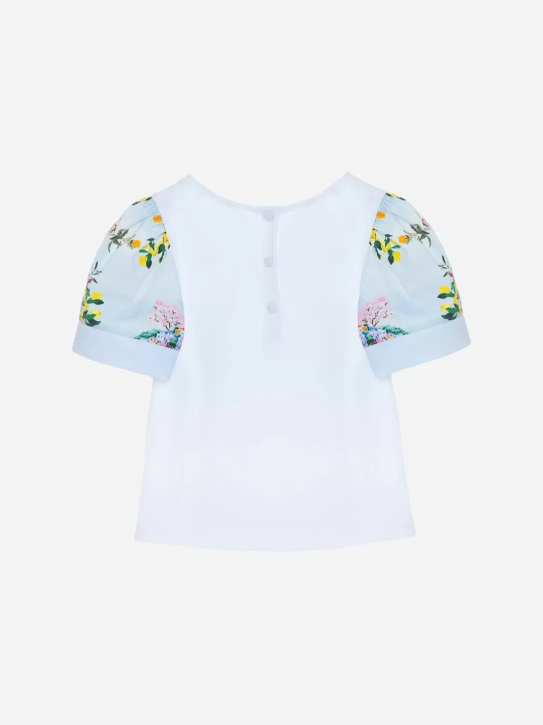 Girl Patachou Beach Club Print T-Shirt