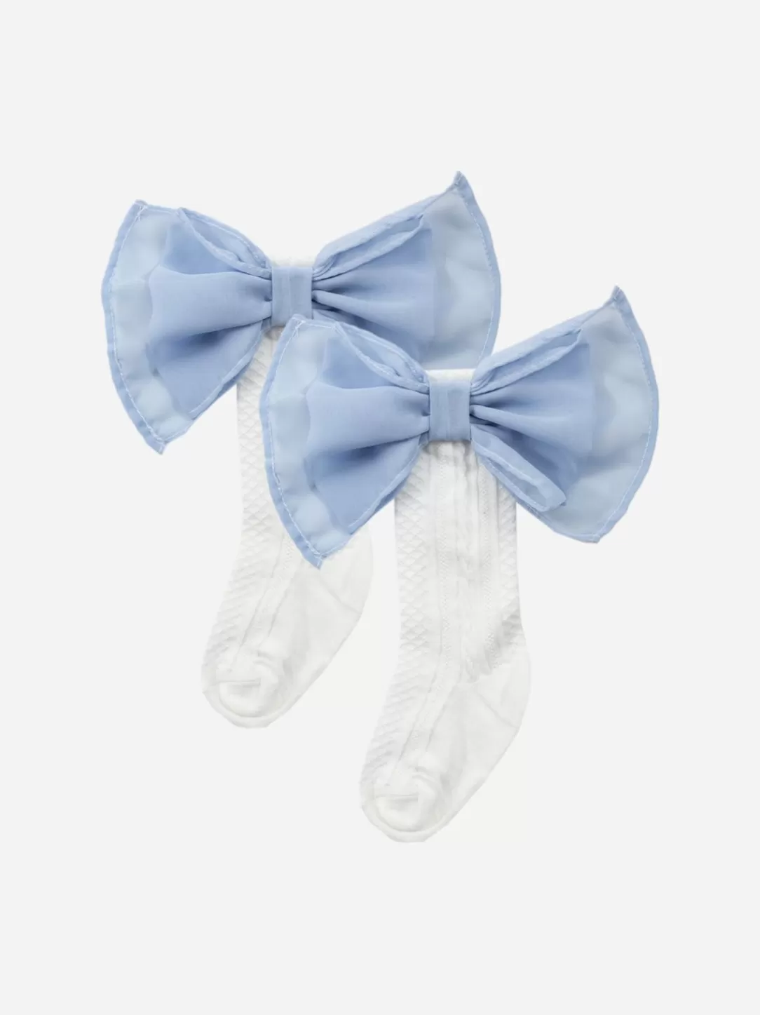 Baby Patachou Big Blue Bow Socks