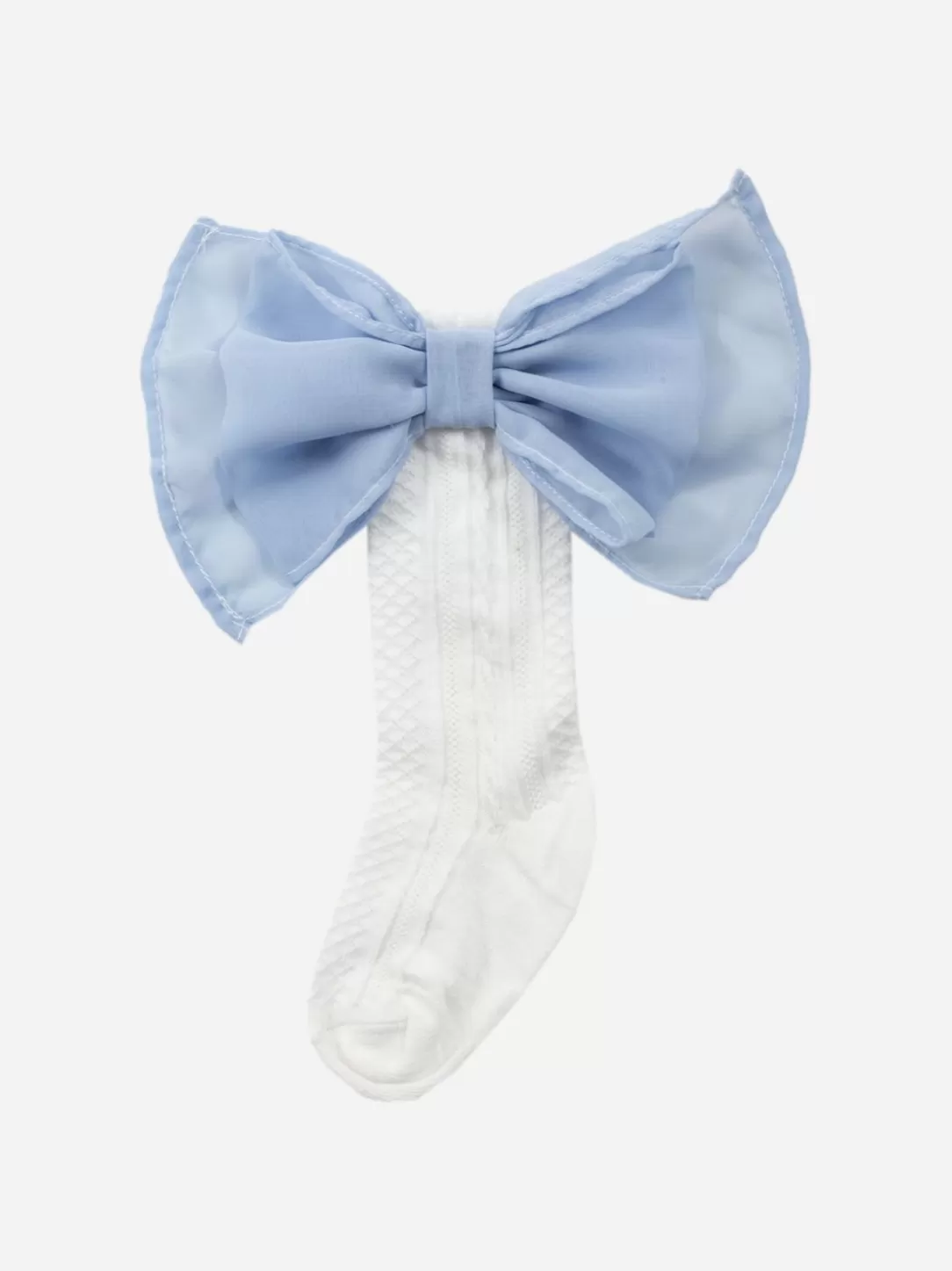 Baby Patachou Big Blue Bow Socks