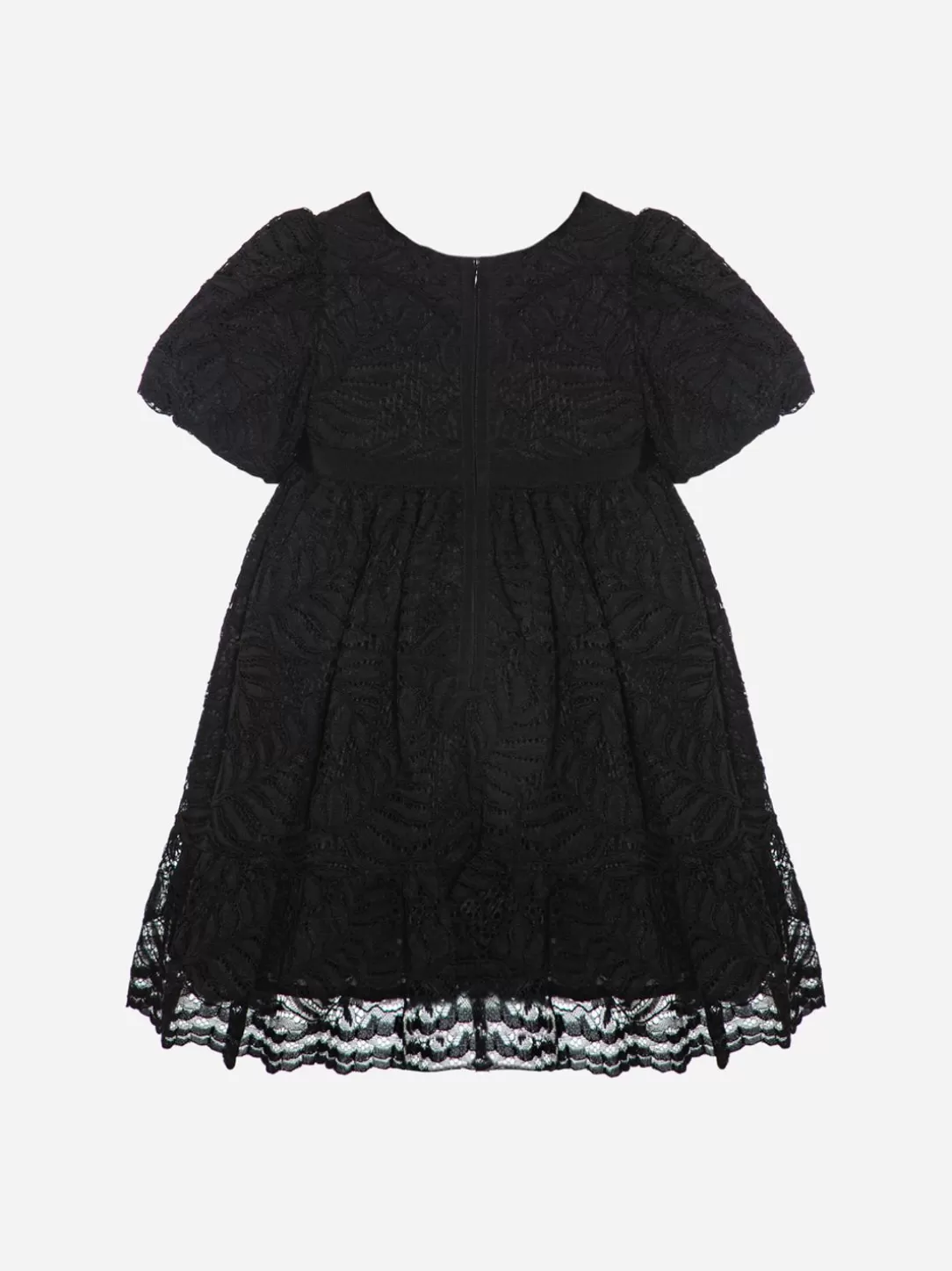 Girl Patachou Black Lace Dress