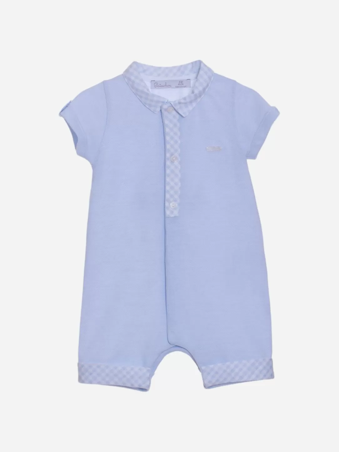 Baby Patachou Blue Baby Boy'S Jumpsuit