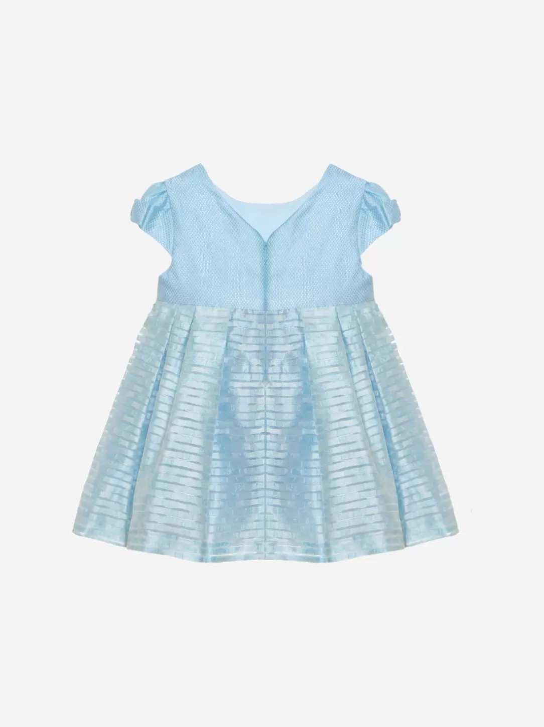 Baby Patachou Blue Dress Made In Organza