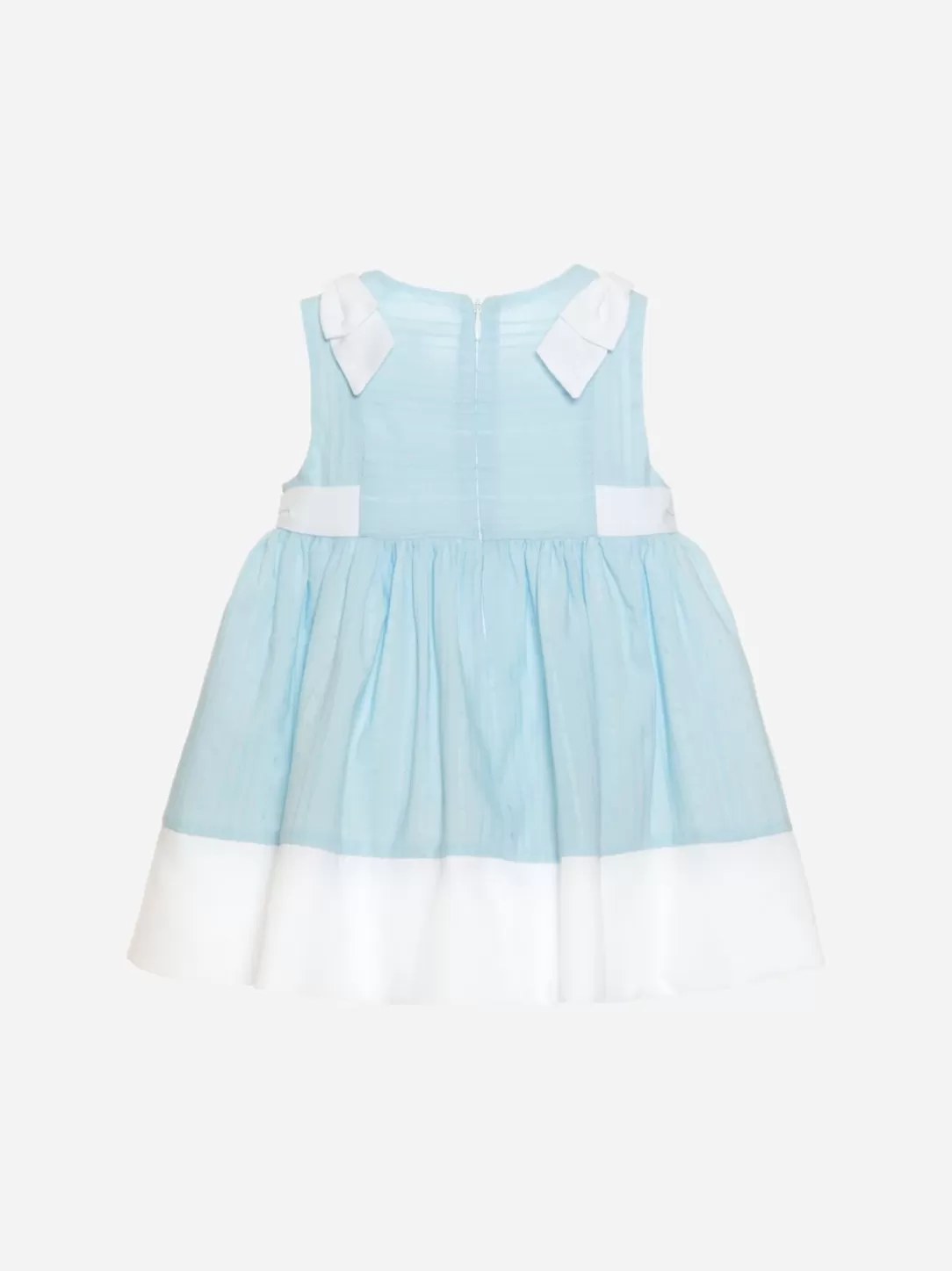 Baby Patachou Blue Dress Made In Voile