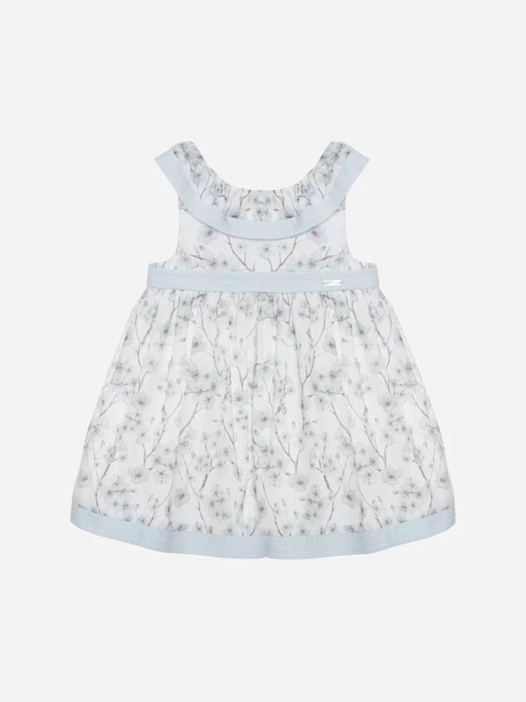 Baby Patachou Blue Floral Print Dress