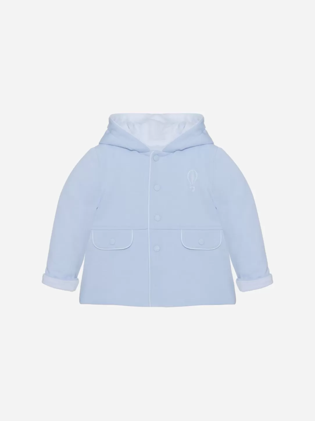 Baby Patachou Blue Hooded Coat