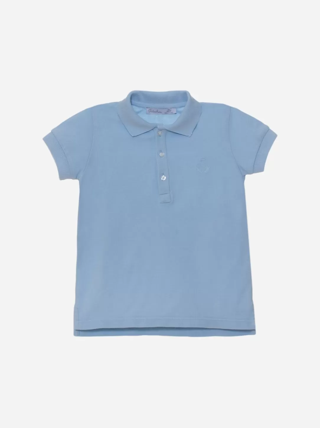 Baby Patachou Blue Jersey Boys Polo