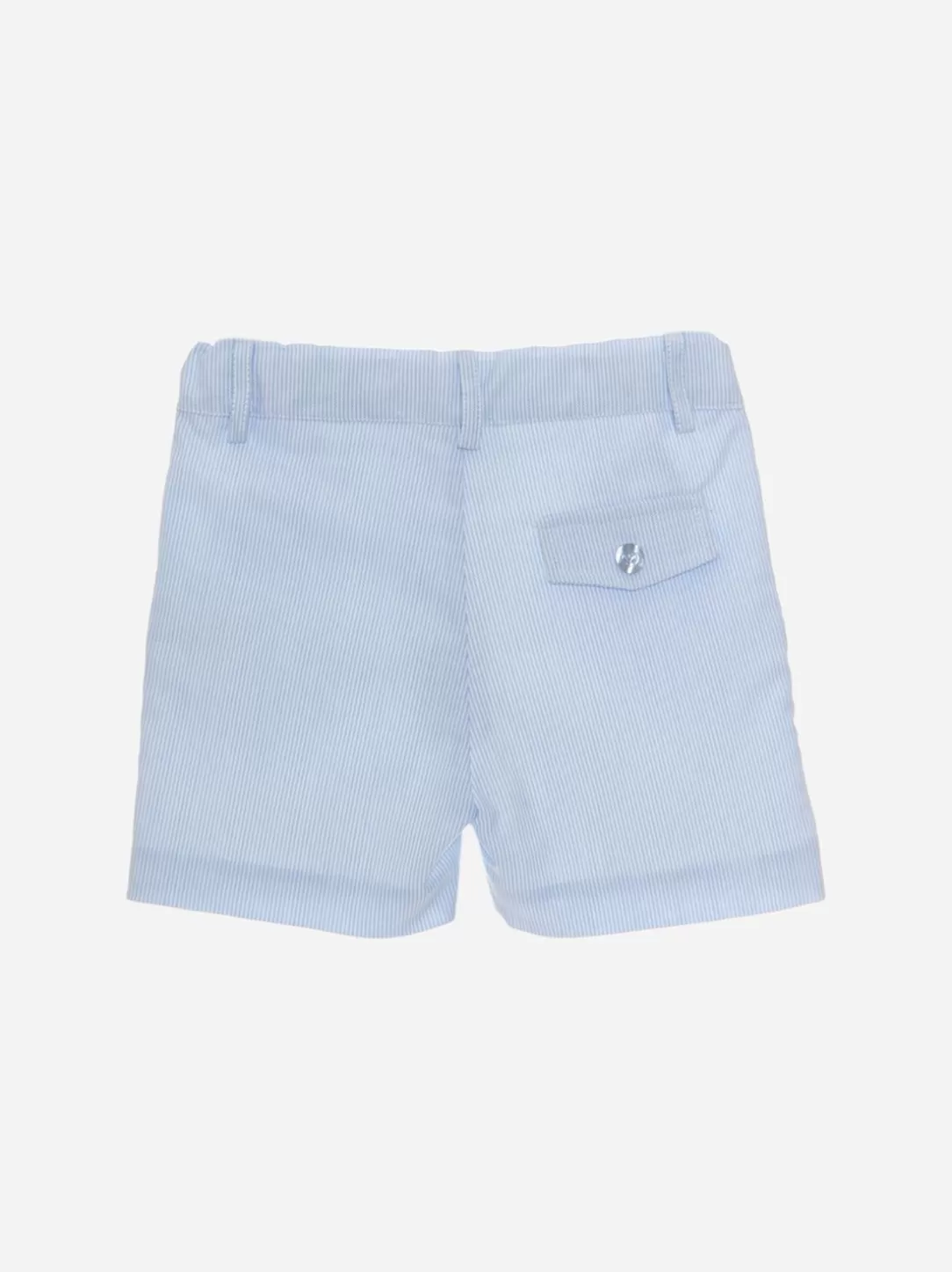 Boy Patachou Blue Oxford Shorts