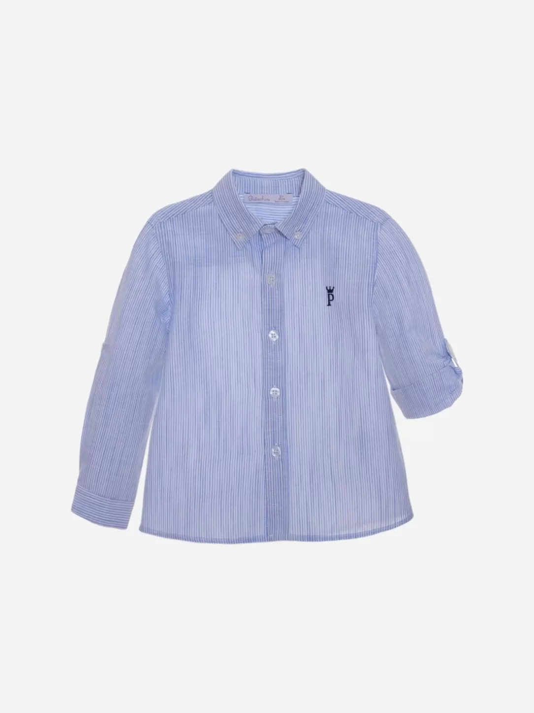 Baby Patachou Blue Striped Shirt