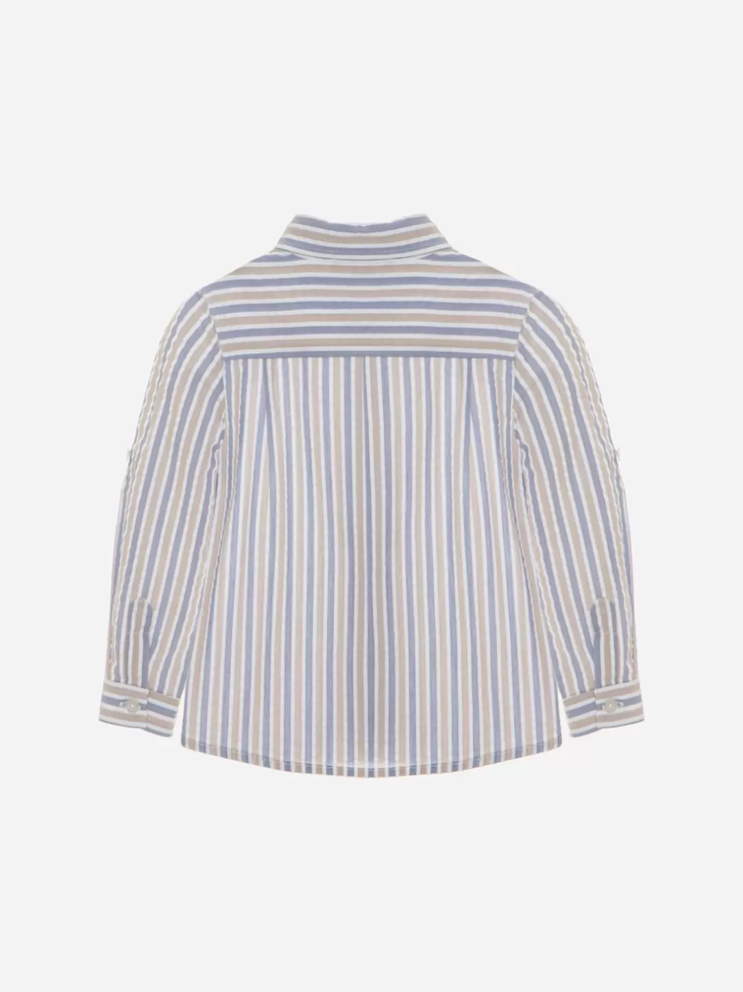 Baby Patachou Blue/Beige Stripes Shirt