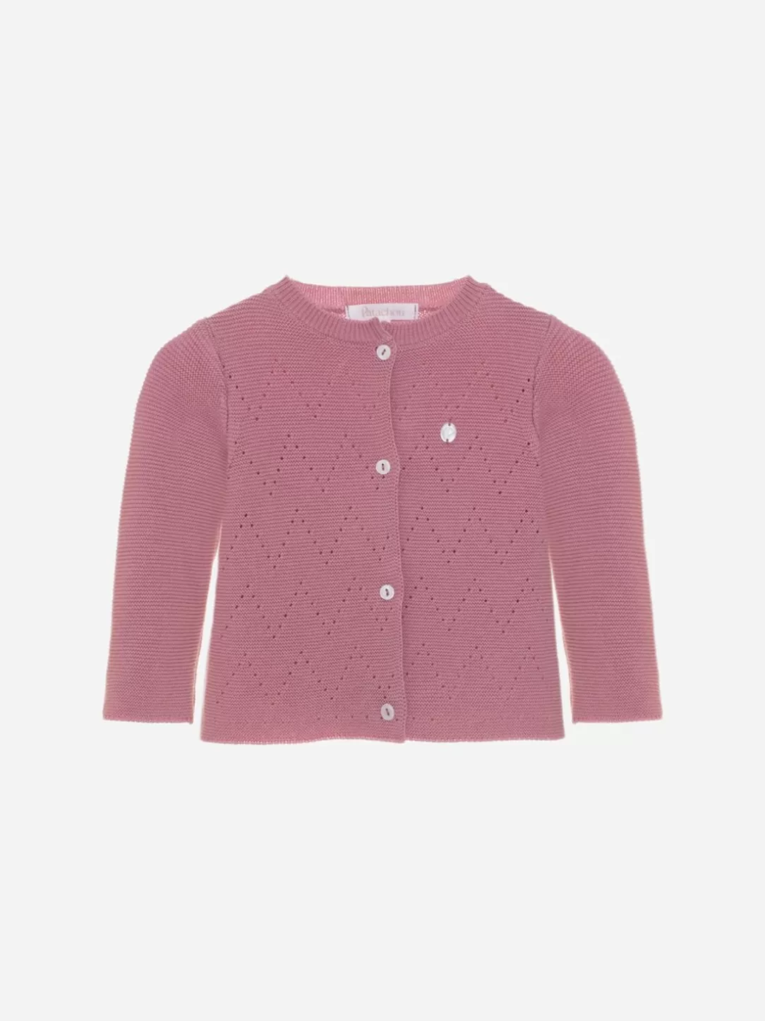 Baby Patachou Blushed Pink Knit Cardy