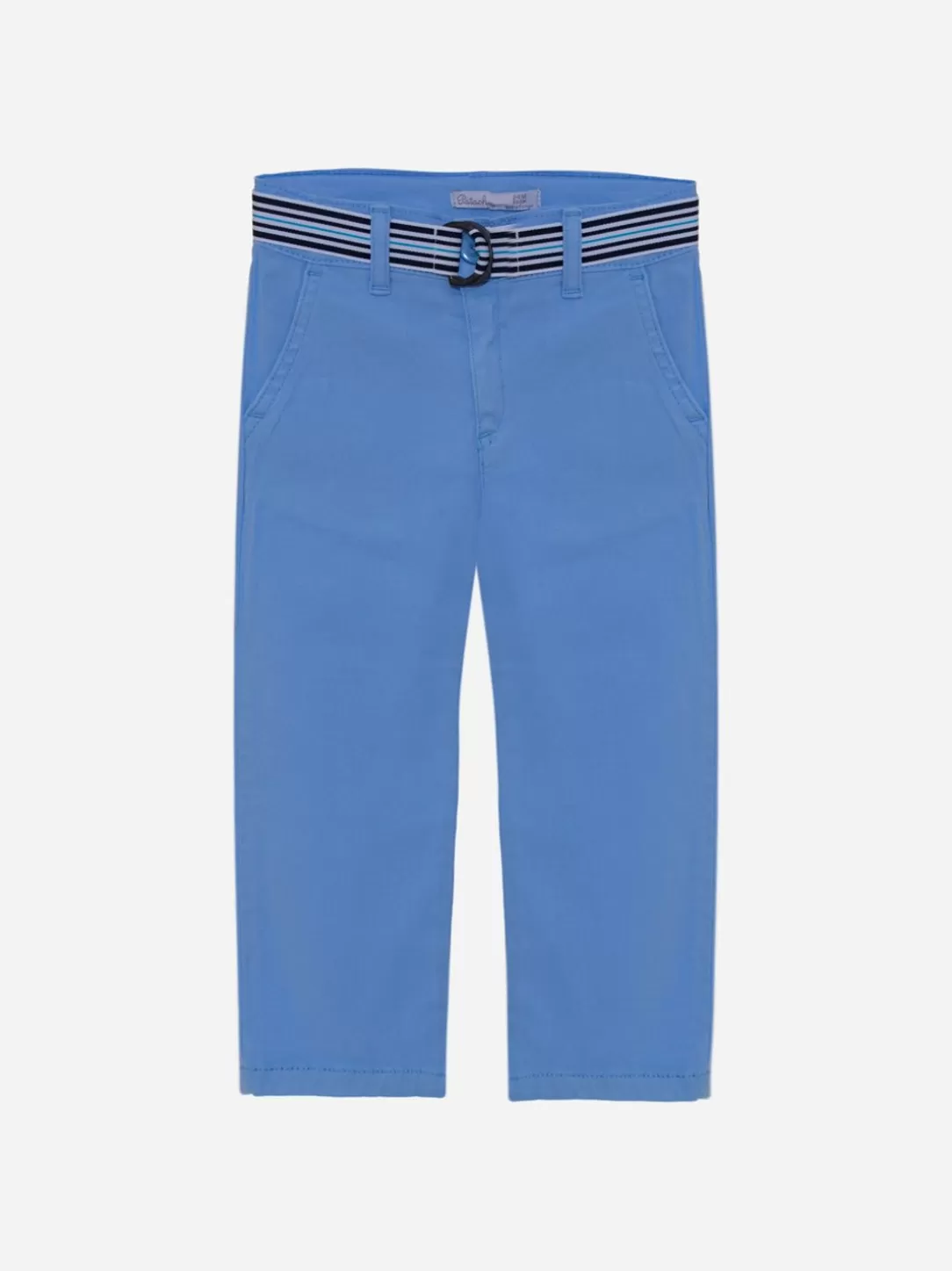 Baby Patachou Boys Blue Belted Pants