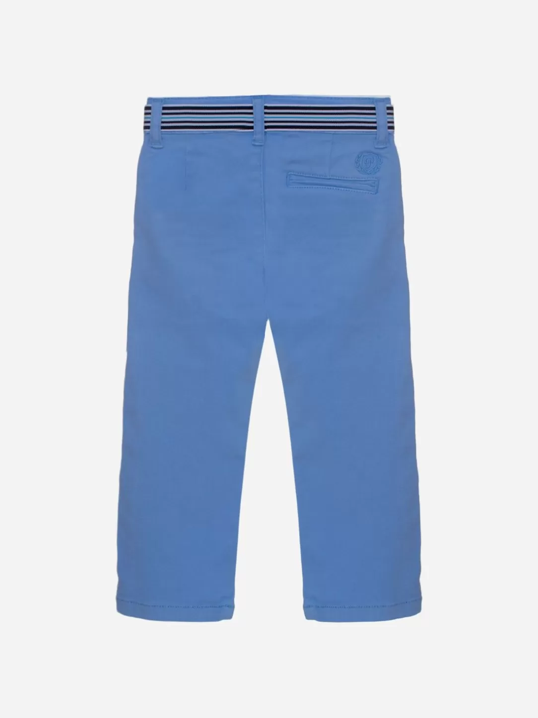 Baby Patachou Boys Blue Belted Pants