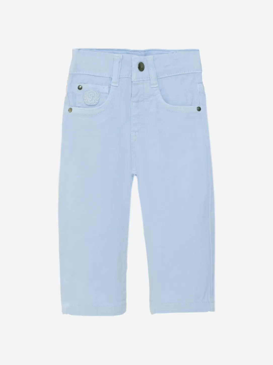 Baby Patachou Boys Blue Twill Pants