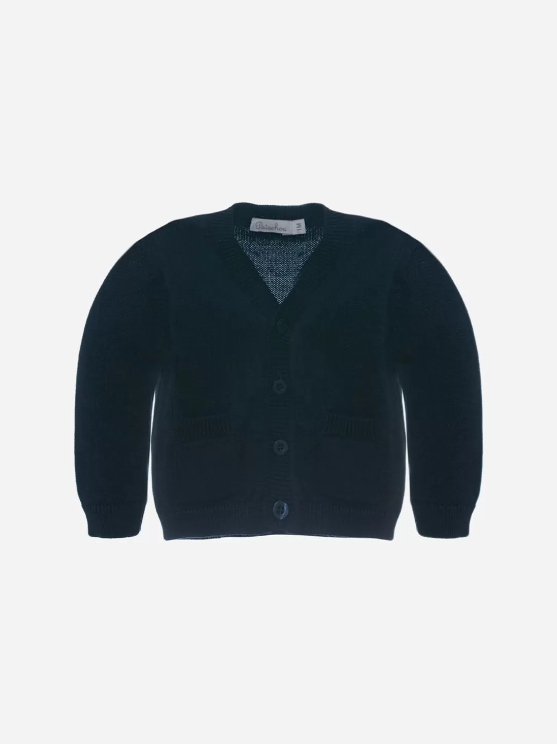 Baby Patachou Boy'S Navy Blue Knit Cardigan