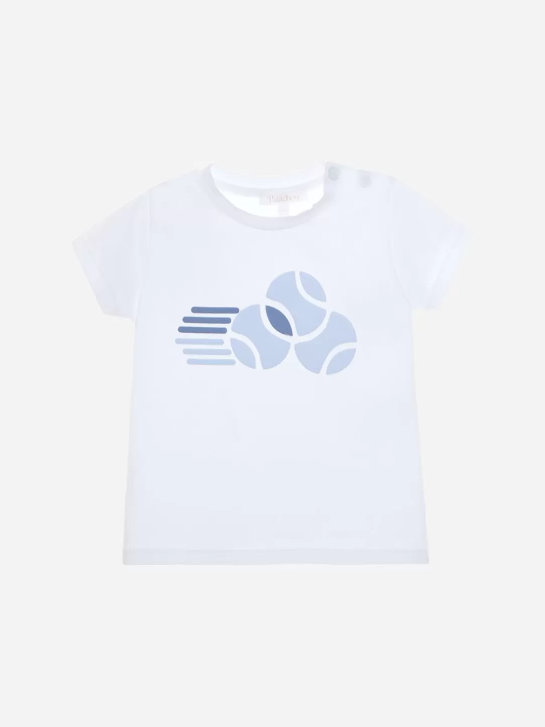 Boy Patachou Boys White T-Shirt With Front Print