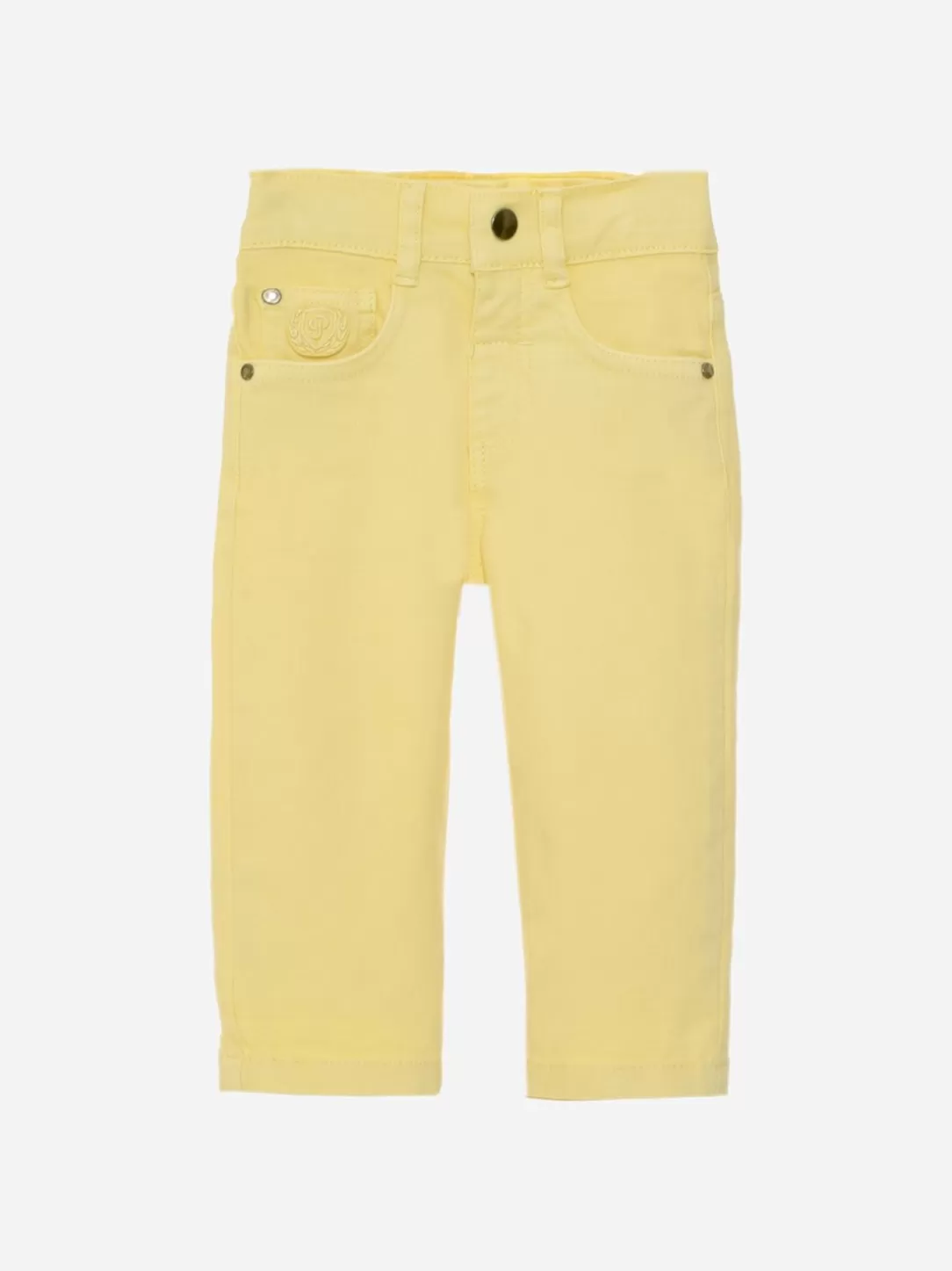 Boy Patachou Boys Yellow Twill Pants