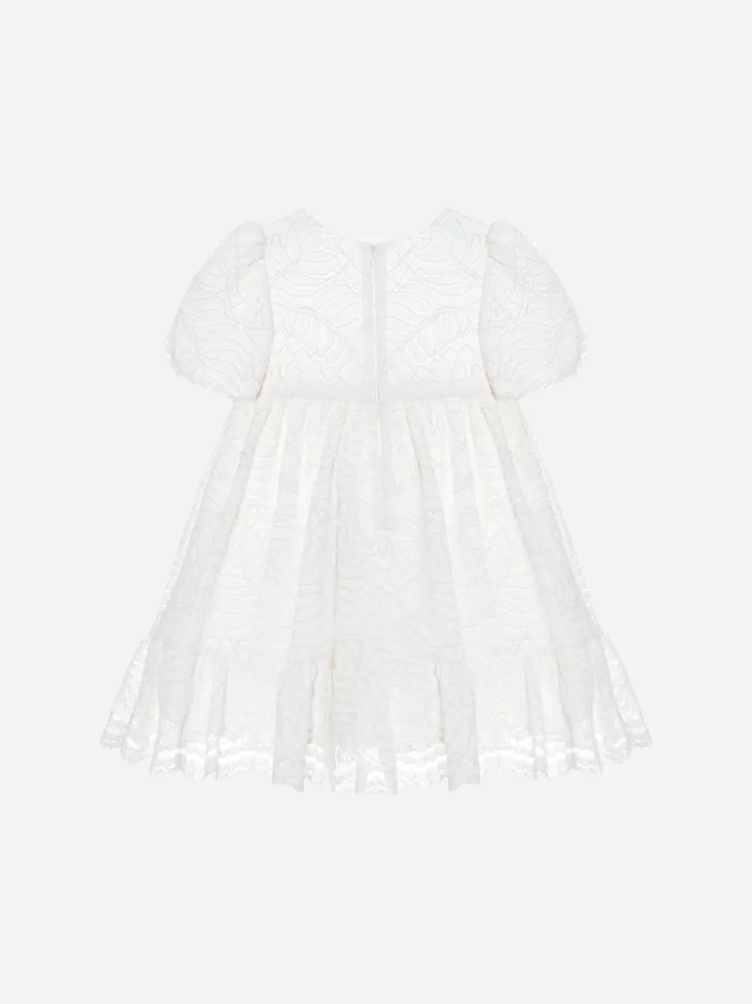 Girl Patachou Ecru Lace Dress