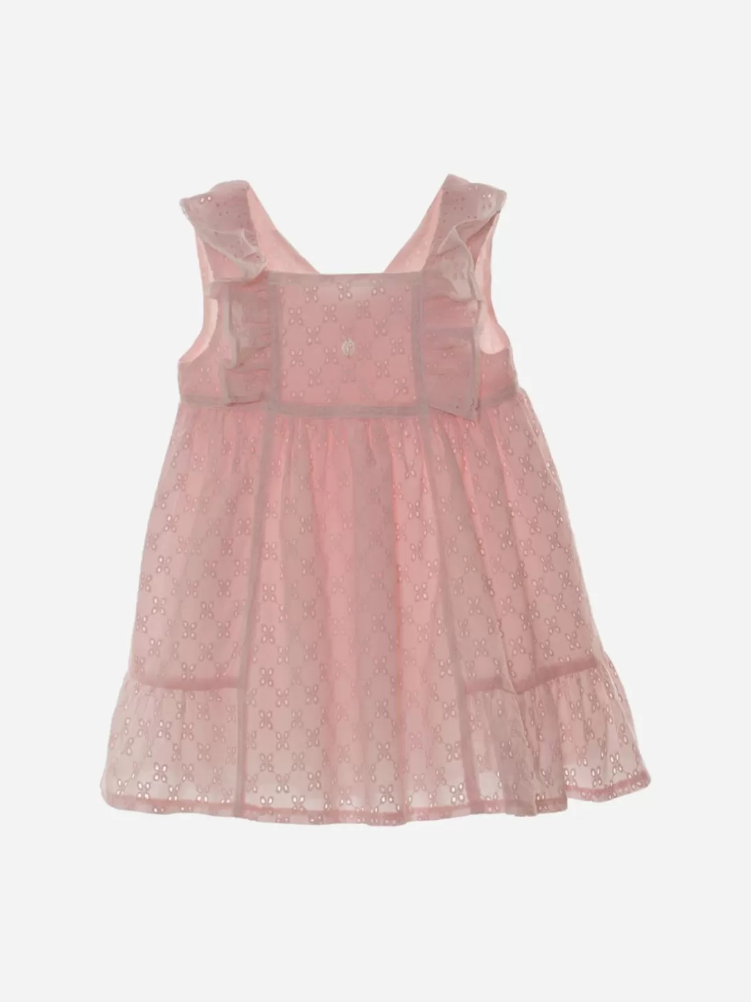 Baby Patachou English Embroidery Light Pink Dress