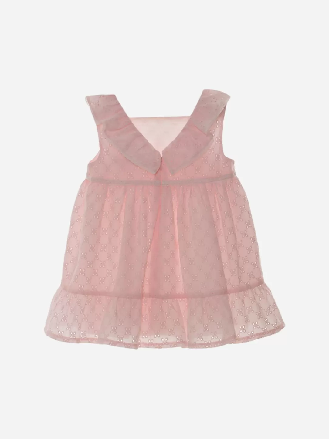 Baby Patachou English Embroidery Light Pink Dress