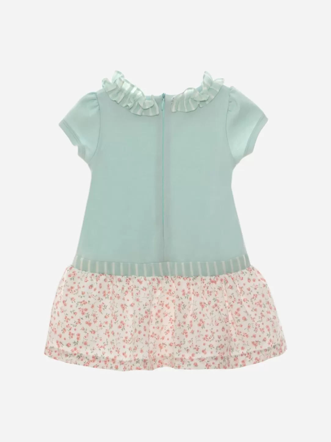 Baby Patachou Girls Aqua Green Dress With Bow