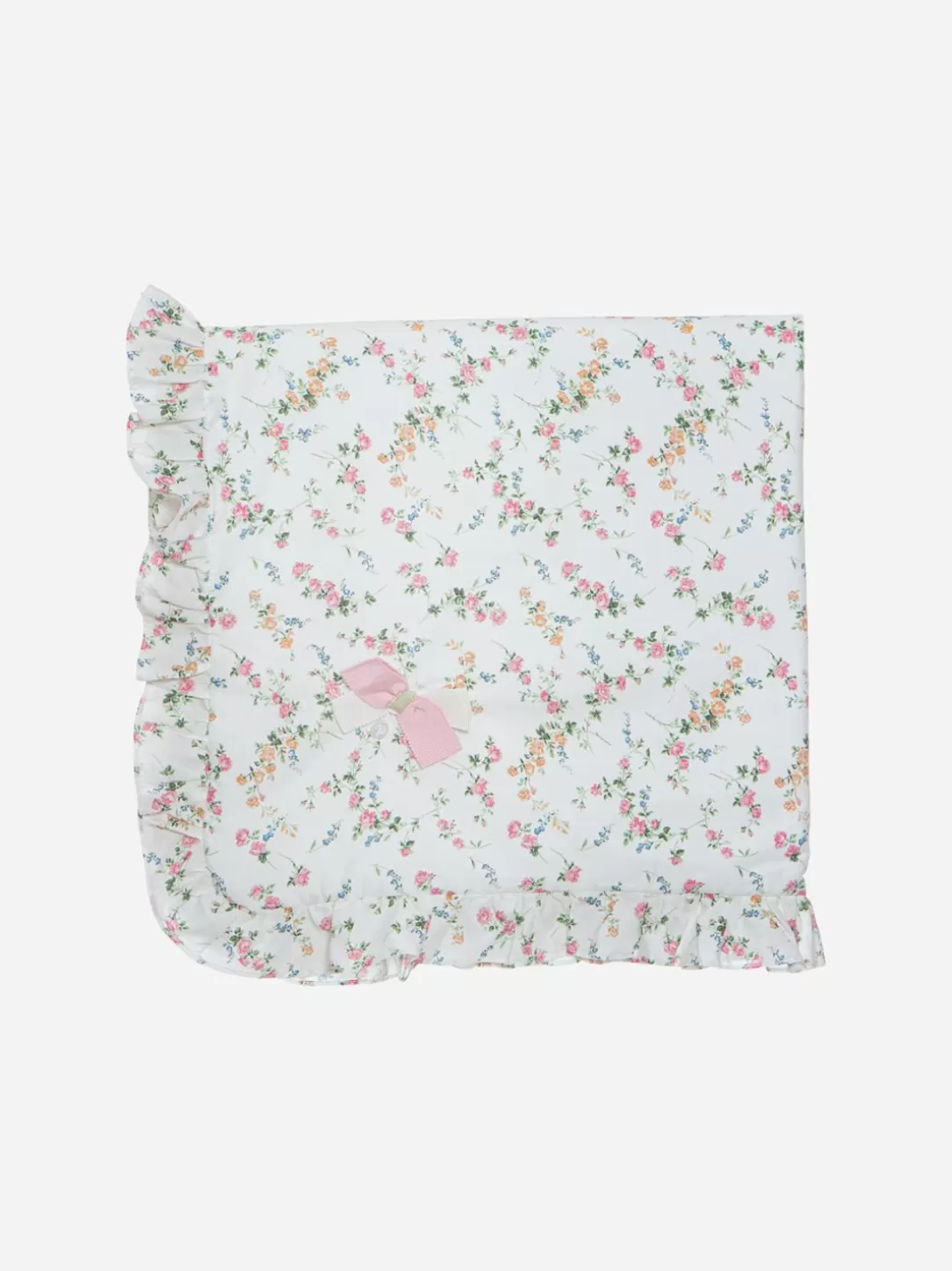 Baby Patachou Girls Blanket With Liberty Botanical Print