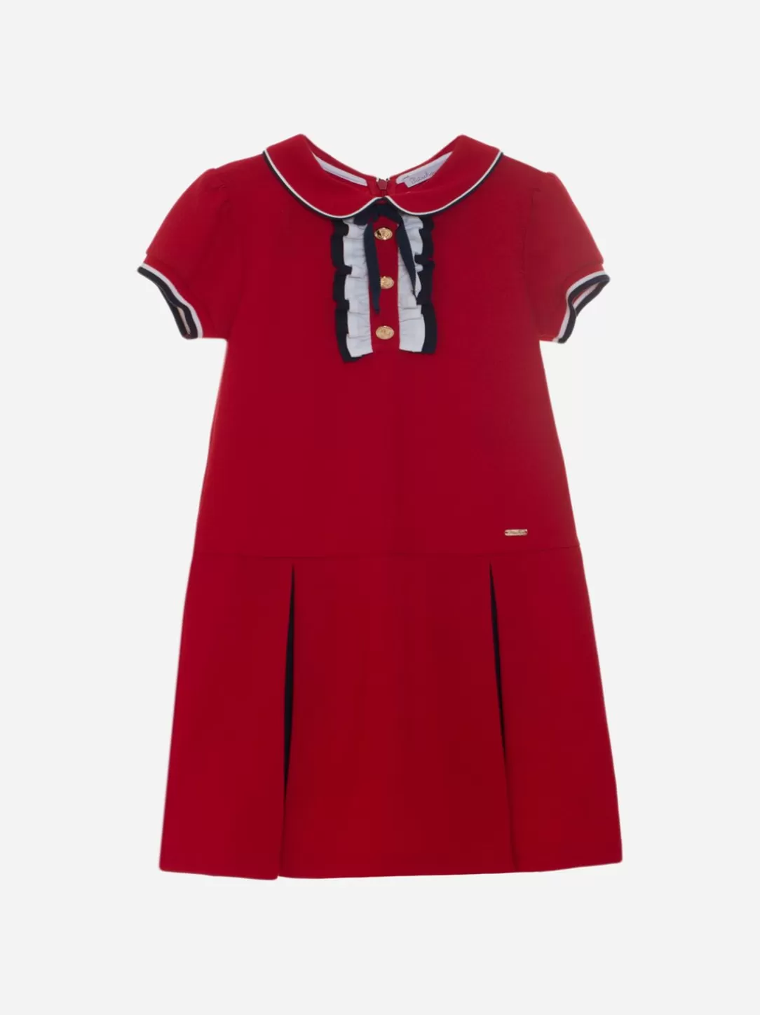 Girl Patachou Girls Cruise Marine Polo Dress