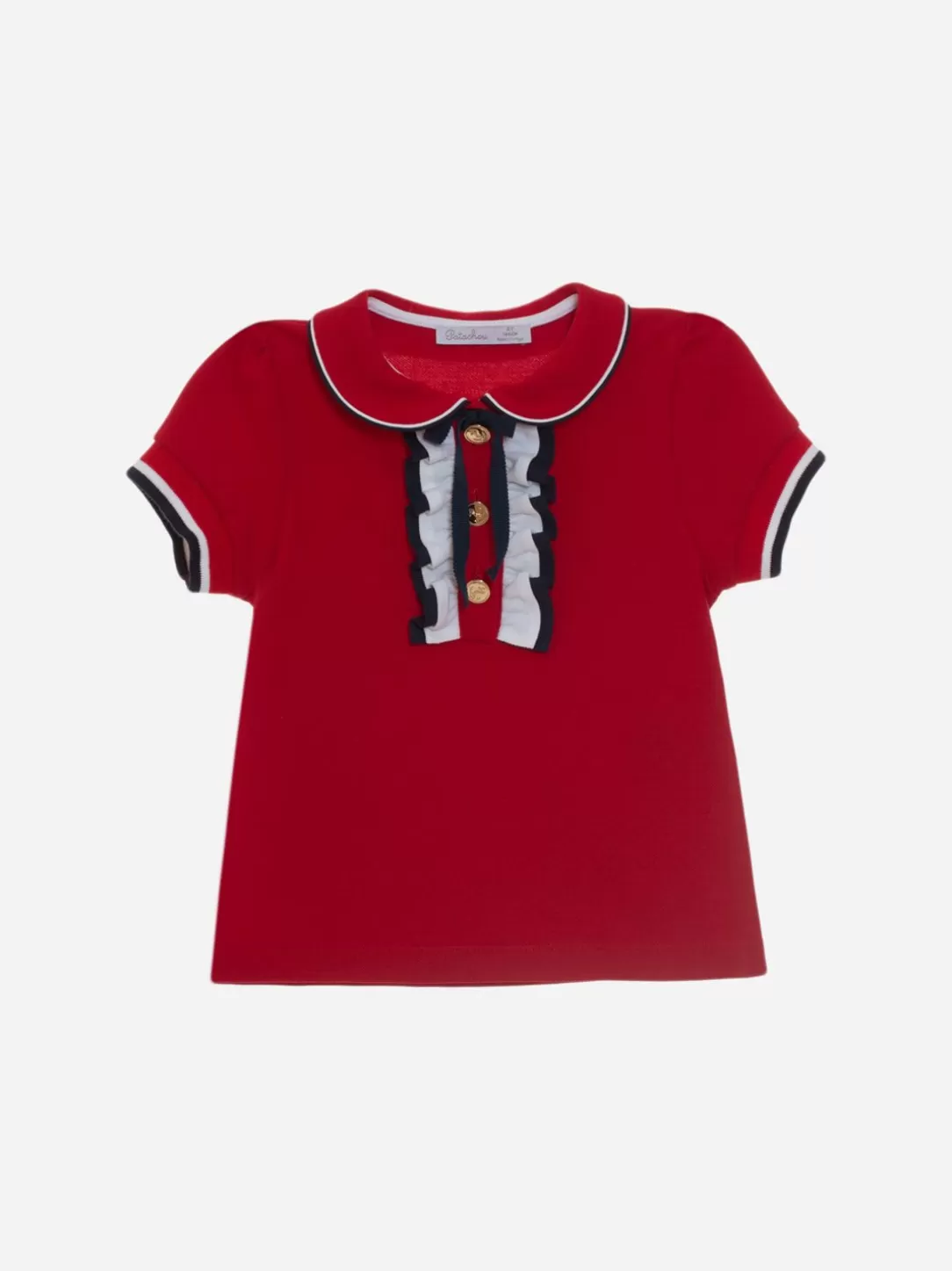 Girl Patachou Girls Cruise Red Polo