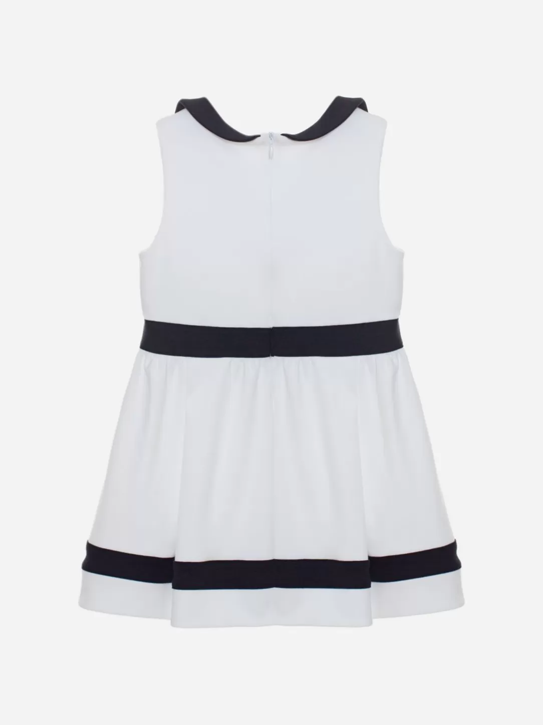 Girl Patachou Girls Cruise White And Marine Dress