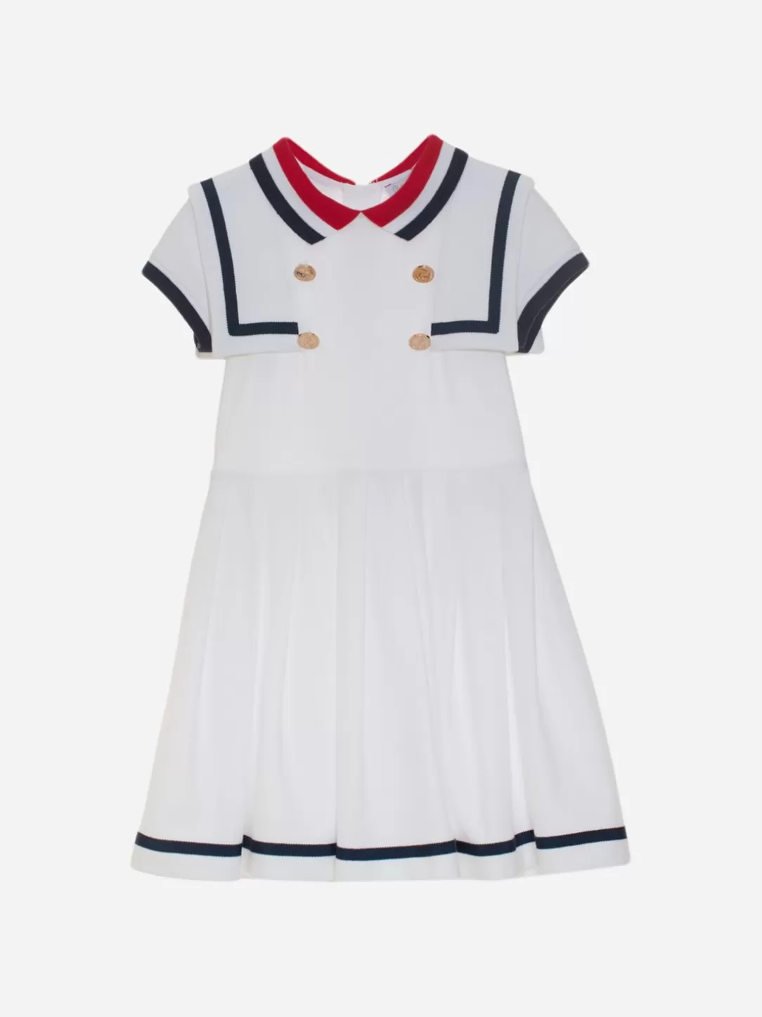 Girl Patachou Girls Cruise White Dress