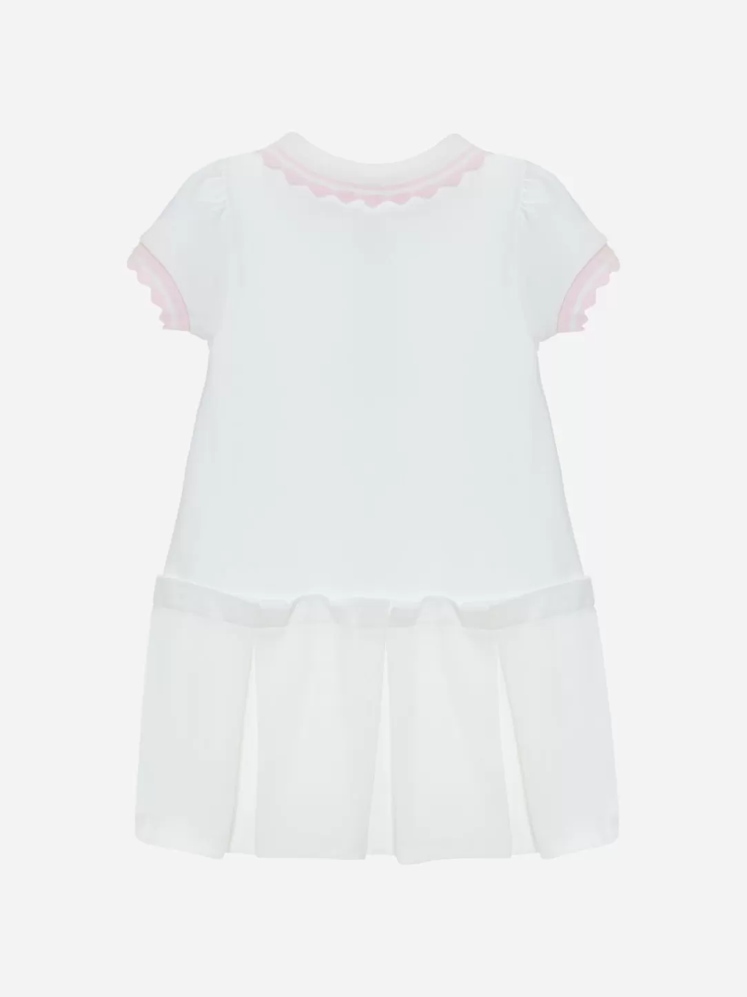 Girl Patachou Girls Ecru Polo Dress