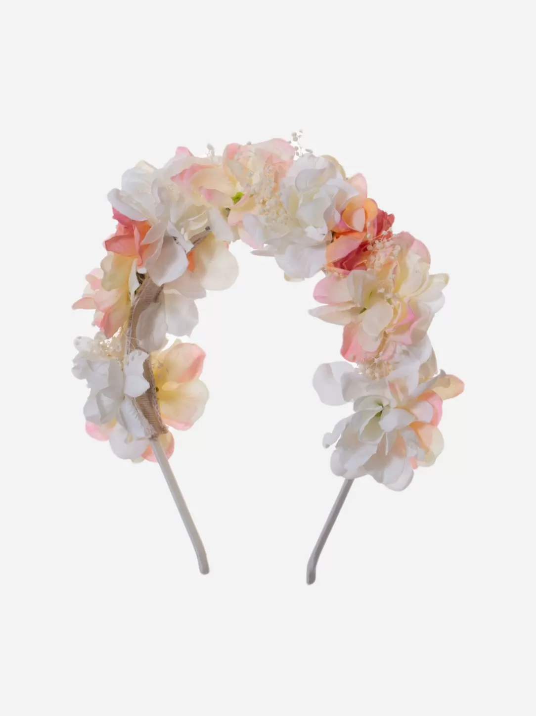 Girl Patachou Girls Headband With Decorative Flowers