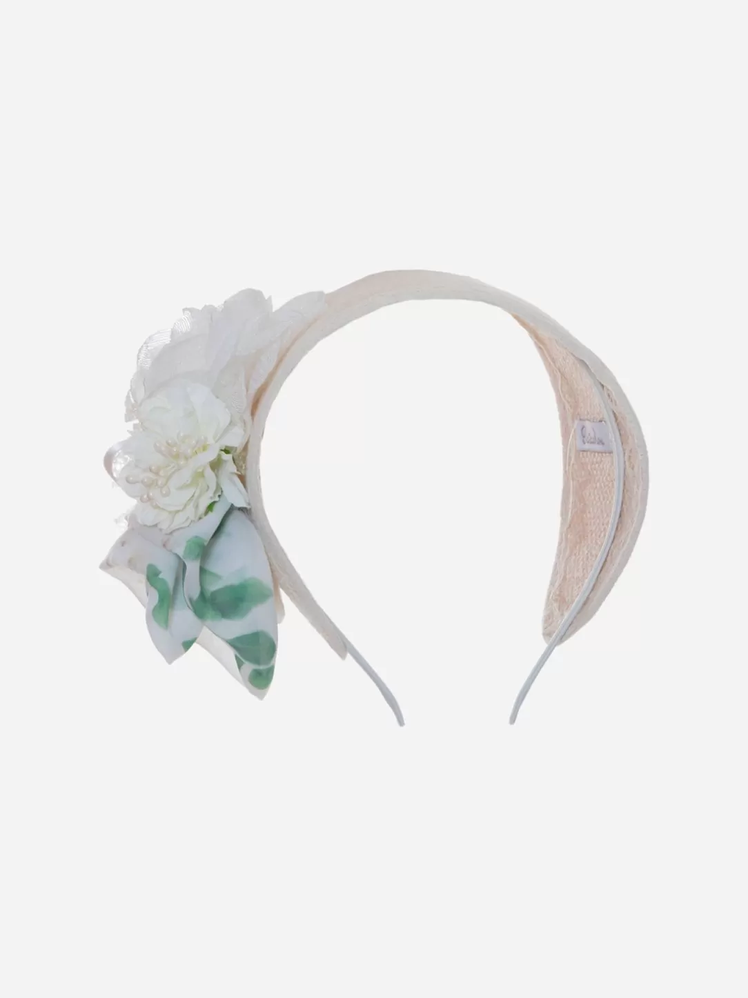 Girl Patachou Girls Headband With Flowers