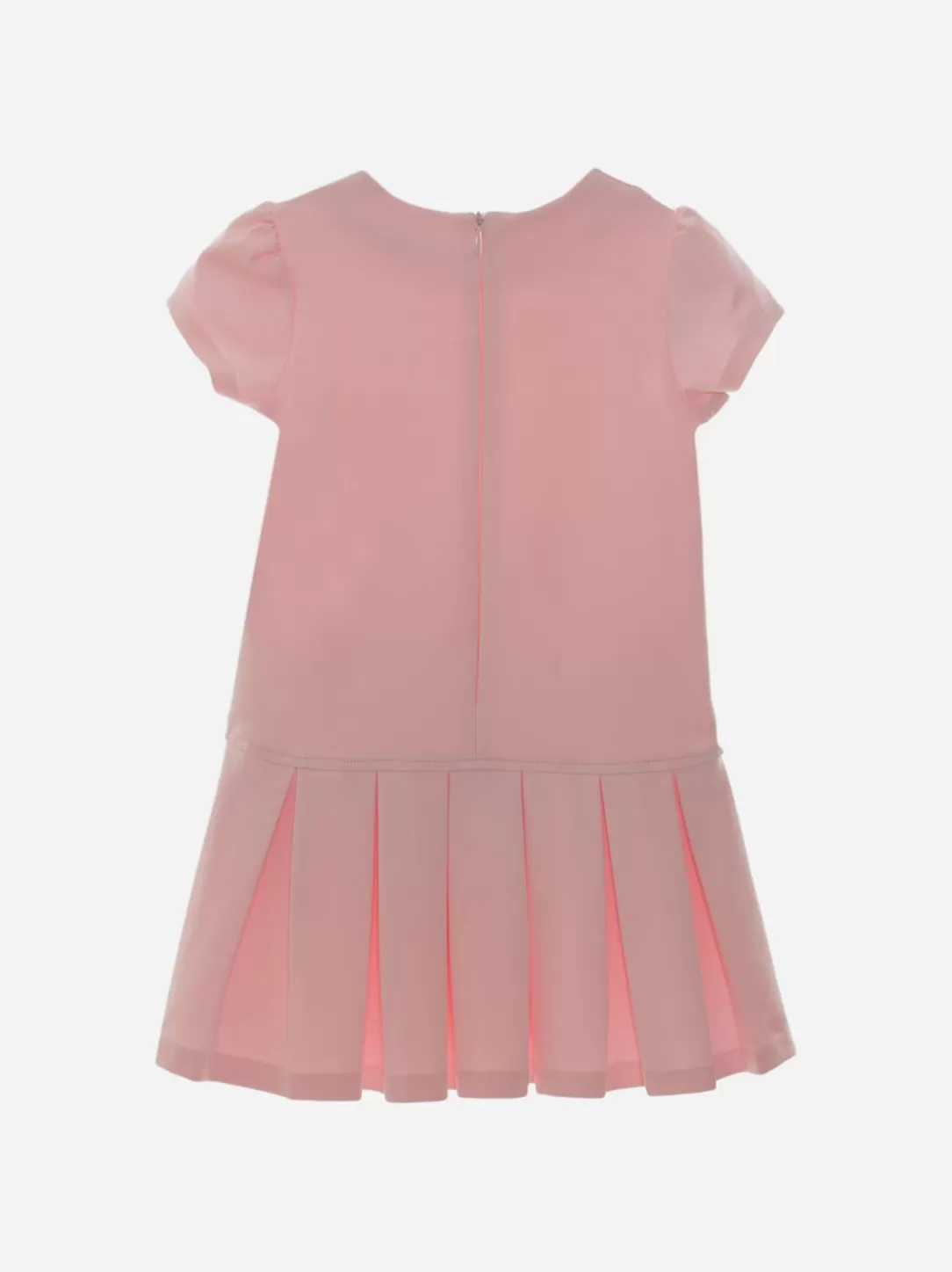 Baby Patachou Girls Pink Dress With Bright Ties