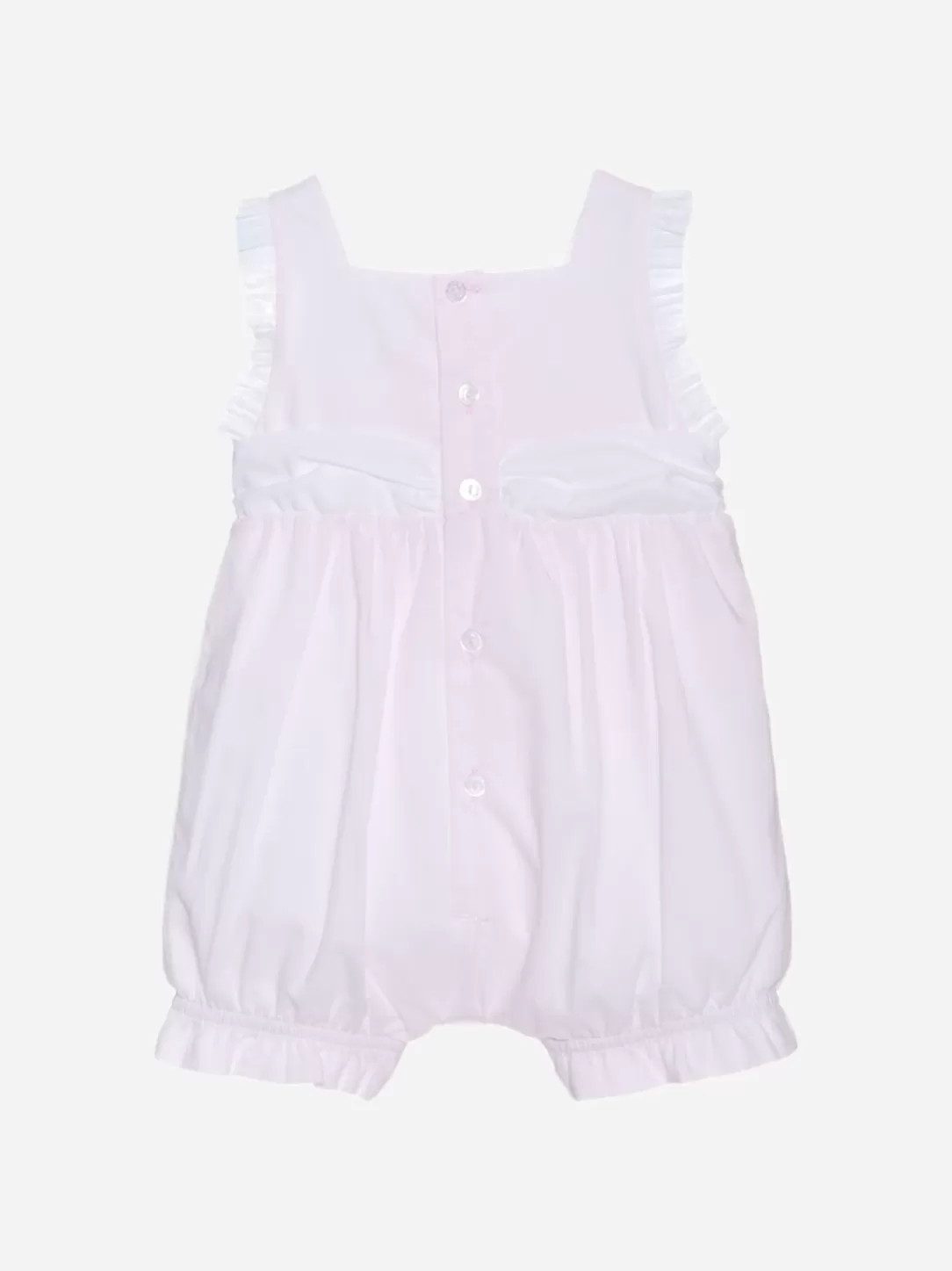 Baby Patachou Girls Pink Jumpsuit With Bow