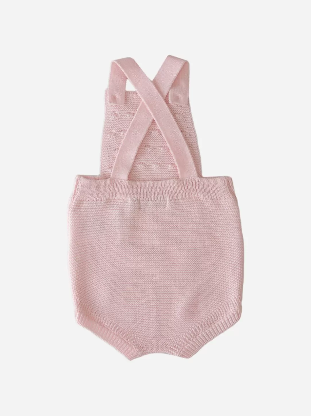 Baby Patachou Girls Pink Knit Jumpsuit