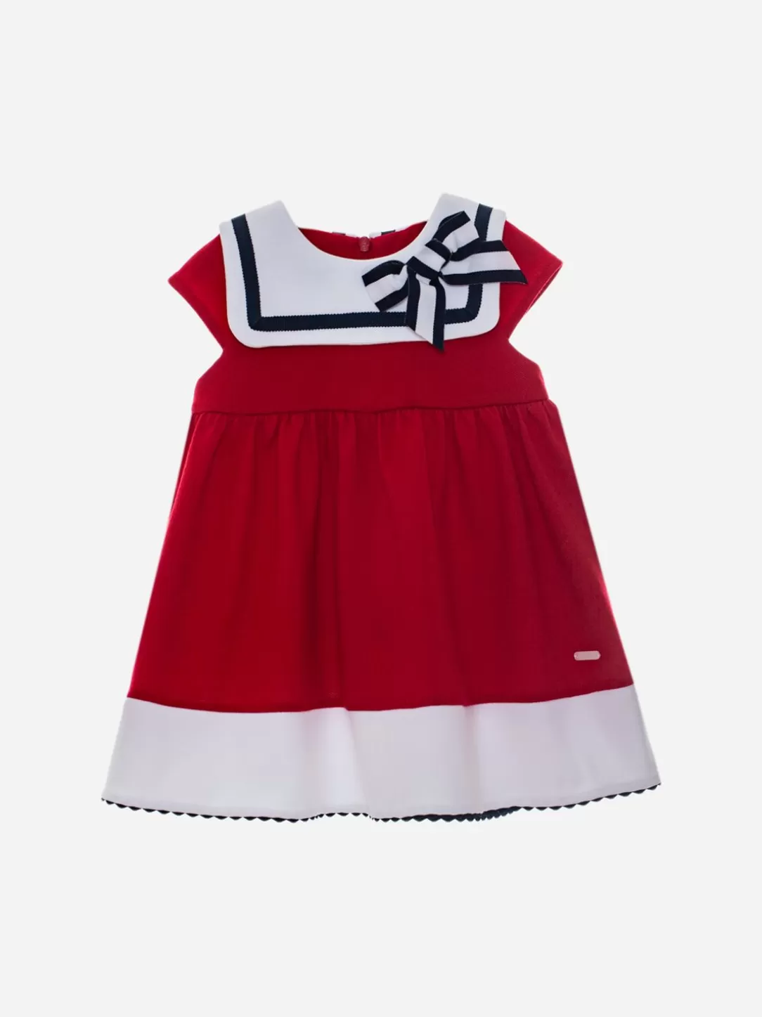 Baby Patachou Girls Red Dress With Bow