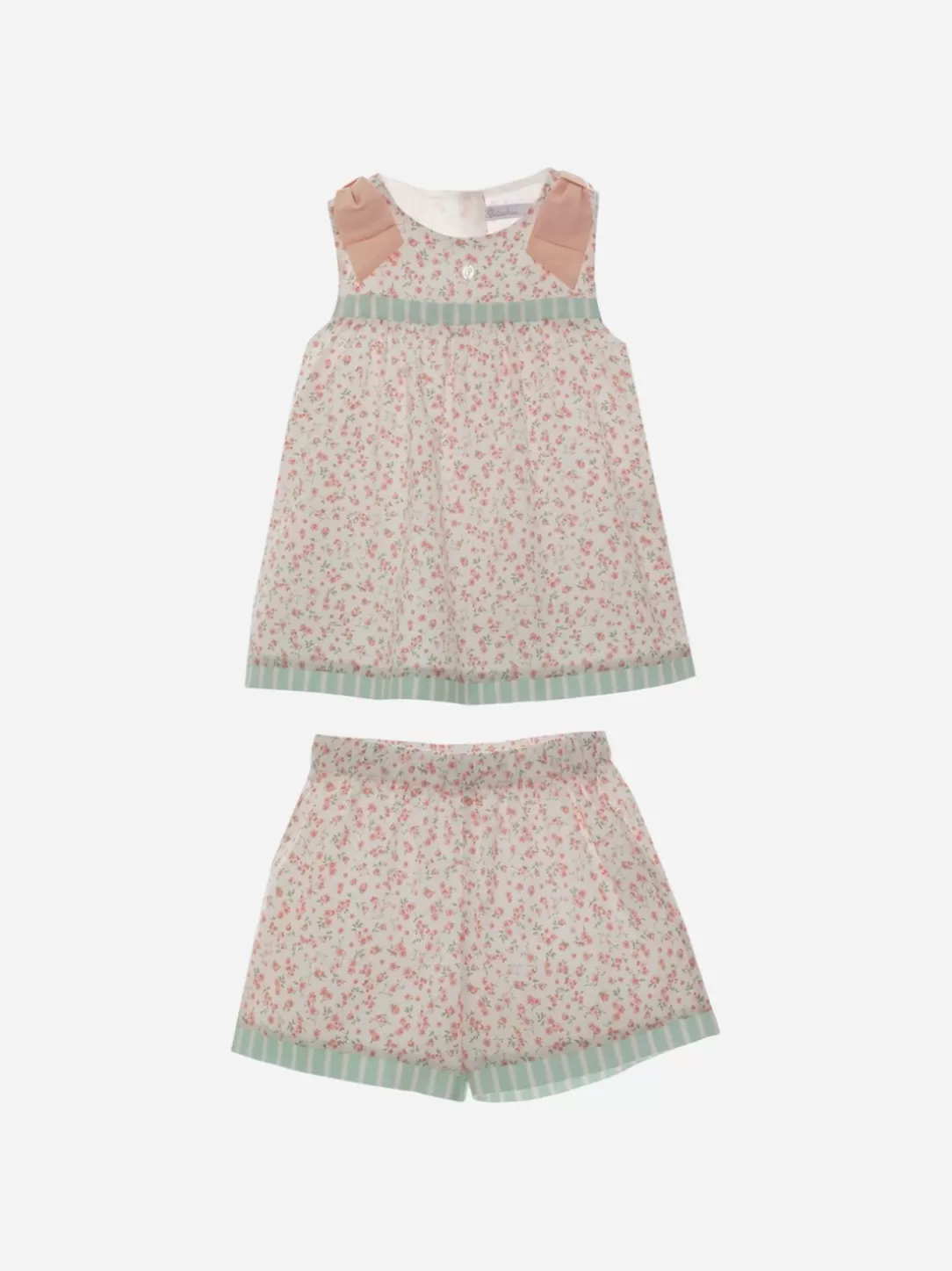 Baby Patachou Girls Set With Exclusive Liberty Print