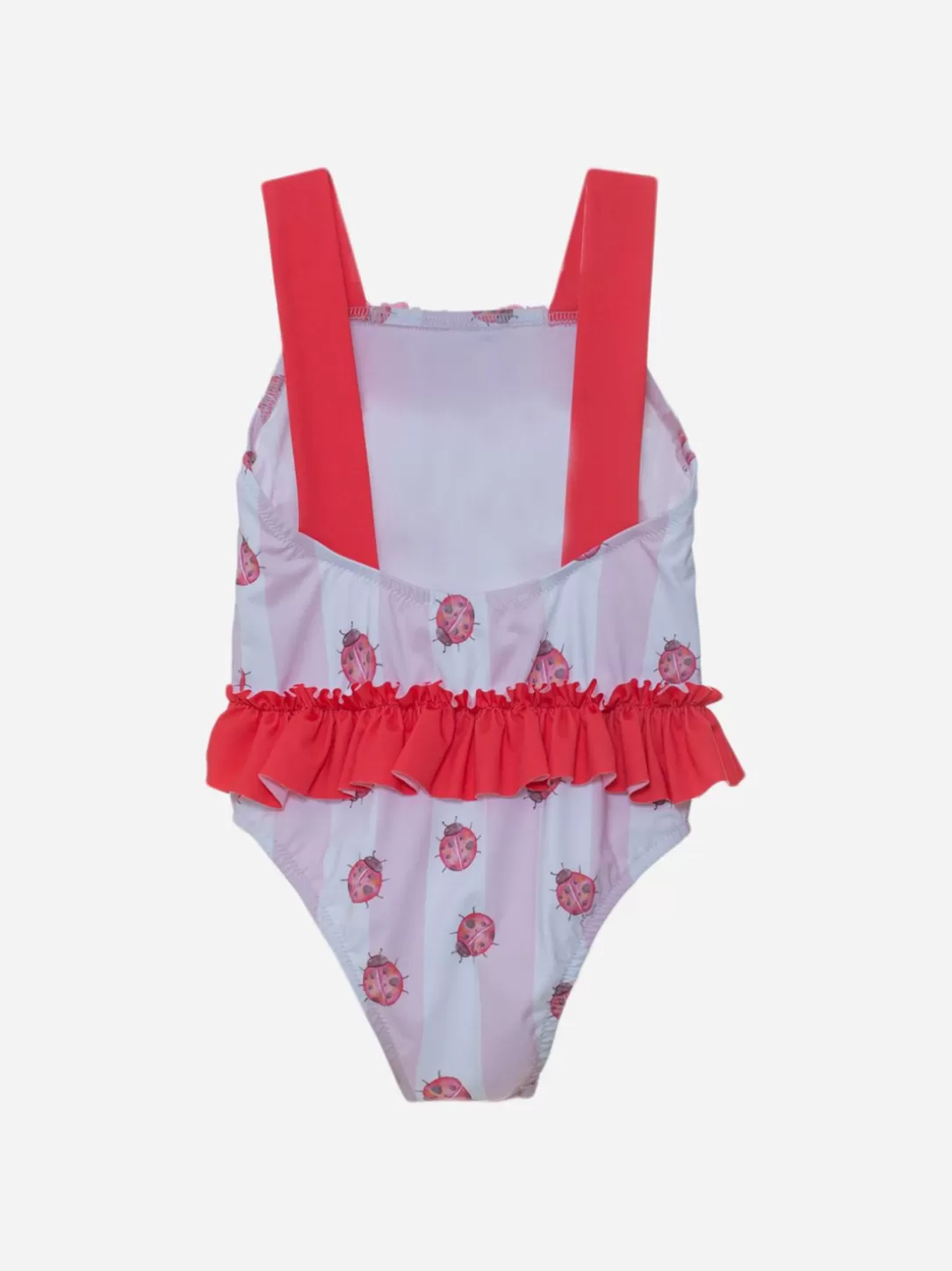 Baby Patachou Girls Swimsuit With Ladybird Print