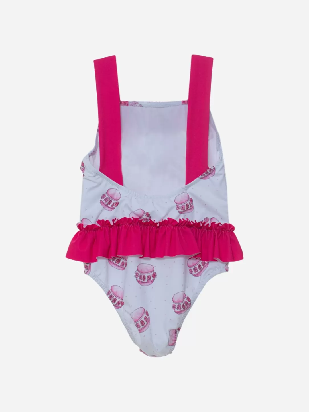 Baby Patachou Girls Swimsuit With Macarons Print