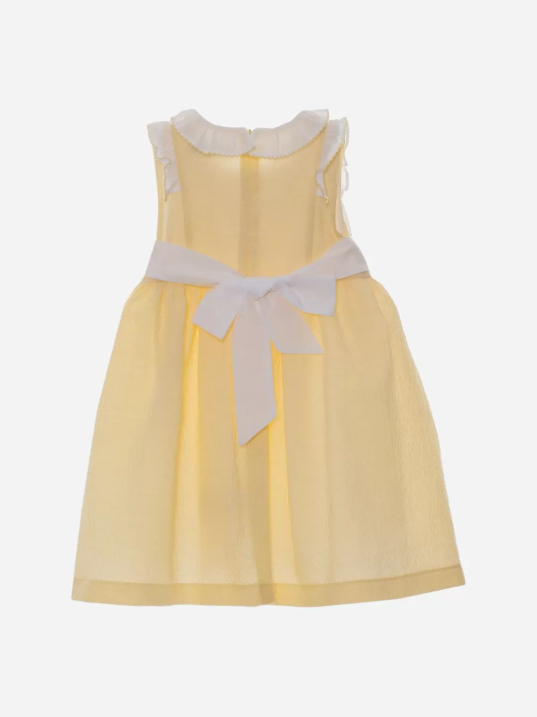 Baby Patachou Girls Yellow Dress With Ruffles