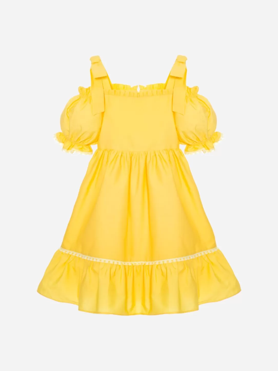 Girl Patachou Girls Yellow Strapless Dress